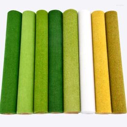 Decorative Flowers 41x100CM Artificial Plants Grass Lawns Landscape Mat Turf Paper DIY Micro Not Adhesive Fake Garden Decor