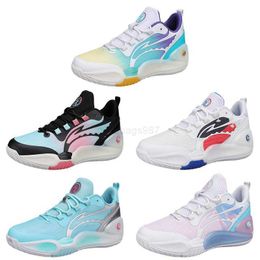 Basketball Shoes 2023 Wear-resistant basketball shoes breathable men purple black yellow pink blue trainers outdoor sports