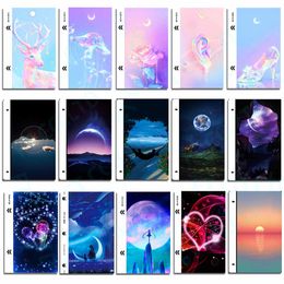 50Pcs Back Sticker Mix Images Mobile Phone Rear Glass Protector for Hydrogel HD Matte Privacy Soft Flexible Film TPU Cutting Machine Plotter Sunshine Y22 Ultra