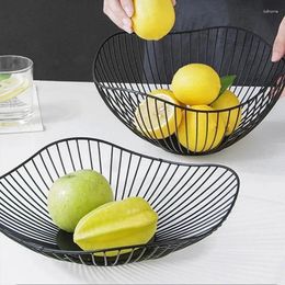 Bowls Multi-Size Iron Fruit Basket Durable Metal Wire Storage Bowl For Eggs Bread Dining Table Indoor Cosmetics