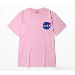 designer mens shirt classic NASA T Shirts fashion polp T shirt Breathable and quick drying Short sleeve casual picture printing clothing 982
