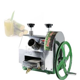 Table Stainless Steel Manual Sugarcane Juicer Household Commercial Sugar Cane Extractor Squeezer Machine