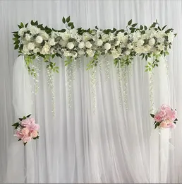 Decorative Flowers Wedding Flower Row 1 Metre Long Forest Scene Runway Decoration