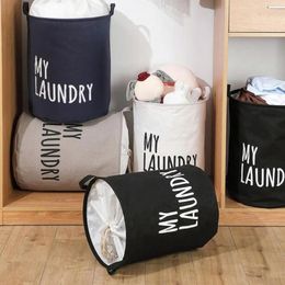 Laundry Bags Basket Storage Bag Drawstring Dirty Clothes Sundries Toys