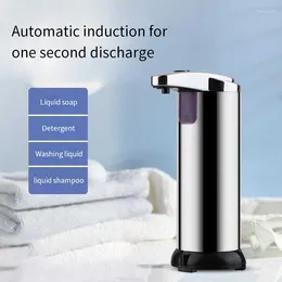 Liquid Soap Dispenser 280ML Dispensers 304 Stainless Steel Automatic IR Smart Sensor Touchless Hand Wash
