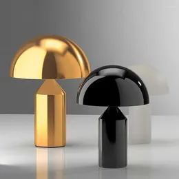 Table Lamps Modern Luxury Nordic Creative Mushroom LED Lamp Decoration Eye Protection Living Room Study Els Bedroom Bedside Lights