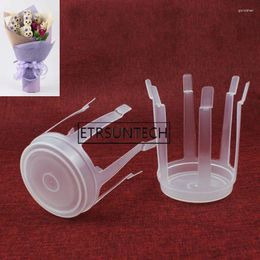 Decorative Flowers 200pcs Flower Bride Bouquet Stand Packaging Wrapping Material Wedding Church Party Decor Florist Supply