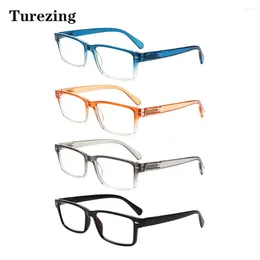 Sunglasses Turezing 4 Pack Reading Glasses Men And Women Prescription Transparent Lens Vision Eyeglasses HD Presbyopia Magnifier Reader