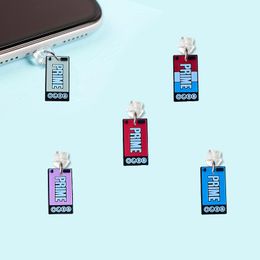 Jewellery Square Prime Cartoon Shaped Phone Dust Plug Anti Plugs Cute Charm For Cell Anti-Dust Charge Port Stopper Cap Pendant Drop Del Otbqp