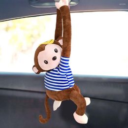 Storage Bags Creative Monkey Tissue Box Hanging Paper Holder Car For Home Bedroom Bathroom