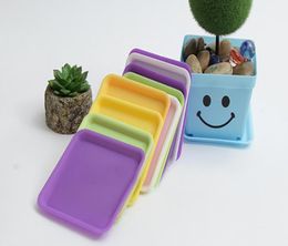 Smoking Accessories Colorful Square Portable Plastic Mini Preroll Scroll Roll Tray Holder Dry Herb Tobacco Grinder Smok Plate t8762348