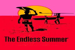 SURF Documentary ENDLESS SUMMER Advance Movie Poster 1966 Art Silk Print Poster 24x36inch60x90cm3282901