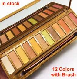 Makeup Honey Eyeshadow Palette with Brush Nk 12 Colours Eye Shadow Matte Shimmer nude Eye Shadow Palette Heat Famous Eyeshadow4115462