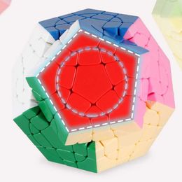 Magic Cubes SengSo Crazy Megamin 3x3 Dodecahedron Circle V2.0 ShengShou 12 Faceds Magic Cubes Ring Professional Educational Logic Toys Game Y240518