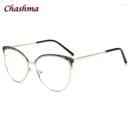 Sunglasses Frames Chashma Women Frame Spring Hinge Prescription Optical Lenses Cat Eye Anti Blue Ray Po Grey Transition Glasses