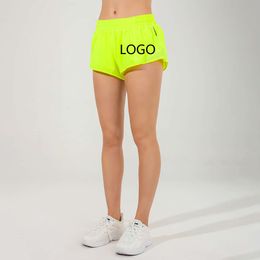 Lu Align Shorts Summer Sport Summer Quick-DrrG Sports Breattable Runng Women's Yoga Shorts ll LMeon Gym Woman