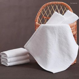 Towel 10pcs/lot White Suqare Cotton Multipurpose Towels For Home El Kitchen Bathroom Cleaning Dishcloth 29 29cm Hand