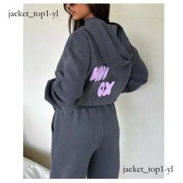 tracksuit White Women Fox Tracksuits Two Pieces Short Sets Sweatsuit Female Hoodies Hoody Pants With Sweatshirt Loose Sport Woman Clothes designer tracksuit 7264