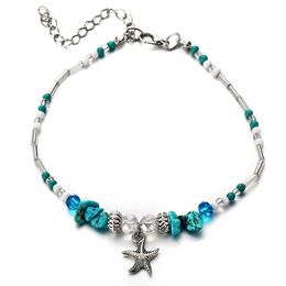 Shell Bracelets Trendy Boho Jewelry Teen Girl Gifts Waterproof Beach Bead Bracelets Pack for Women 22575