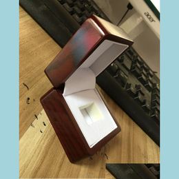 Championship Ring Single Jewelry Wooden Display Box Wholesale Drop Men Gift Delivery Dhnnl