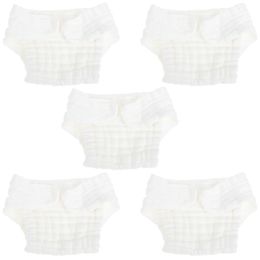 5 Pcs Diaper Baby Diapers Cloth Reusable Pocket Washable born Pure Cotton Toddler 240509