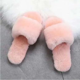 Fluff Women Sandals Chaussures Grey Grown Pink Womens Soft Slides Slipper Keep Warm Slippers Shoes Siz 6eb s s