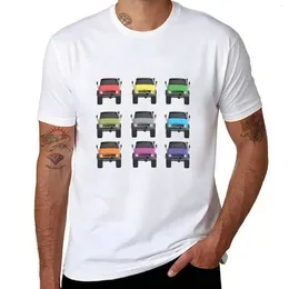 Men's Tank Tops Unimog Rainbow T-shirt Quick-drying Boys Animal Print Tees Aesthetic Clothing Tshirts For Men