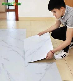 Waterproof Floor Tiles Stickers Self Adhesive Marble Kitchen Bathroom Ground Panels House Renovation Wall Decals Peel and Stick 218130958