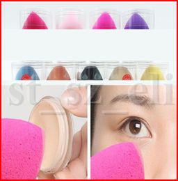 makeup sponge Cosmetic puff women makeup tool kits smooth foundation sponge for makeup to face care with box3313833