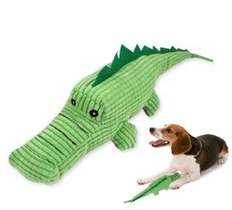 Dog Chew Toy Cute Crocodile Funny Plush Sound Squeak Biting Pet Toy for Medium Small Breed Teeth Cleaning JK2012XB1902949