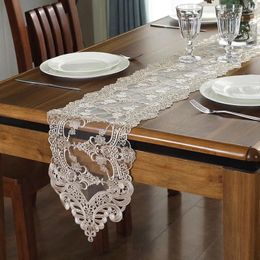 Table Cloth European Lace Flag White Coffee Rectangular Corner TV Cabinet Cover Fashionable Fabric