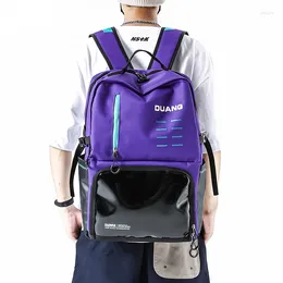 Backpack Men's Multi Zone Sports Fitness Fashion Street For Men Short Distance High-capacity Travel Bag