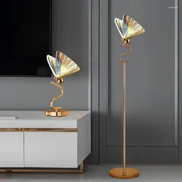 Floor Lamps A Variety Of Led Butterfly Lights With Nordic Personality And Creativity Are Suitable For Bedrooms Living Rooms Shops.