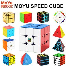 Magic Cubes MoYu Meilong Series Magic Cube 3x3 2x2 4x4 5x5 Professional Special 33 Speed Puzzle Childrens Toy 3x3x3 Original Cubo Magico Y240518NW10