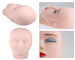 1PCs Professional Upgraded Make Up Eyelash Eye Lashes Extensions Practice Mannequin Training Head Training Facial Massage Model4599807