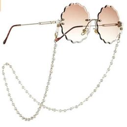 Chic Luxury Handmade Elegant Pearl Beaded Glasses Chain Women Lanyard Strap Reading Eyeglass Chains Sunglasses Strap H bbyShZ 850 7259930