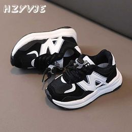 Athletic Outdoor Boys and Girls Fashion Casual Sneakers Kids Trend Chic Running Shoes Basketball Shoes Children Flat Baby Toddler Outdoor Shoes Y240518