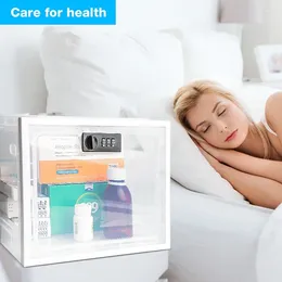 Storage Bottles Lock Box For Medicines Food And Electronic Devices Cell Phones In One Convenient Container
