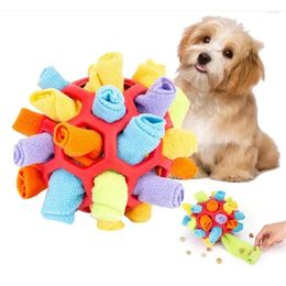 Dog Apparel Puzzle Toy Chew Toys Enrichment Encourage Natural Foraging Skills Portable Pet Snuffle Ball