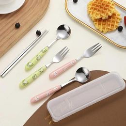 Spoons High Quality Anti-rust Ceramic Handle Durable Modern Ergonomic Grip Western Tableware Dining Experience Innovation Easy To Clean