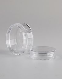 Clear Plastic Cosmetic Sample Container 5G Jar Pot Small Empty Camping Travel Eyeshadow Face Cream Lip Balm 5ML Bottle5673411