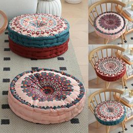 Pillow 45x45cm Round Moroccan Elastic Cotton Soft Floor Sofa Seat Tatami Pads Home Decor Office Chair 1PC