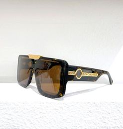 Mens sunglasses Z1501 square thick plate with metal nostril hollow design simple fashion casual black glasses designer sunglassess4673675