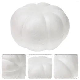 Decorative Flowers White Pumpkin Simulation Mould Home Accessories Sculpture Mini Child House Decorations