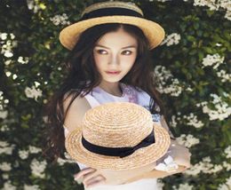 Fashion Women Girls Lovely Boho Sun Beach Straw Hats Wide Brim Summer Cap ParentChild Outfit Girls Ladies Kids Holiday Sun Hats13929412