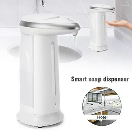 Liquid Soap Dispenser Automatic Sensor Touchless Hands Free Sanitizer IR