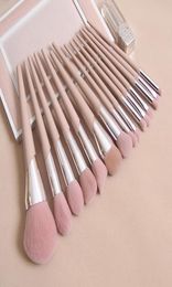 Makeup Brushes Fashion Beauty Cosmetic Nude Pink FB Powder Blusher Highlighter Brush Eyeshadow Blending Nose Eyebrow Lip7079469