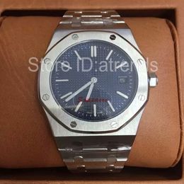 Top Fashion Quartz Watch Men Gold Silver Dial 39mm Sapphire Glass Classic Design Wristwatch Elegant Full Stainless Steel Clock 612E 2631