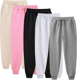 Mens Casual Sweatpants Running Sports Pants Workout Gym Jogging Long Pants Women Loose Drawstring Trousers Fashion 11 Colors 240513