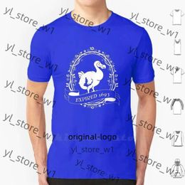 Mens T Shirts Dodo Expired Cotton ( White ) Shirt Custom Design Print Extinct Bird Animal Ammonite Flower Frame Silhouette 6f93
